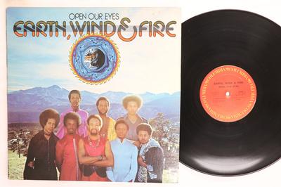 LP Record EARTH WIND  FIRE  Open Our Eyes PC32712 COLUMBIA 1974 US SoulFunk Used