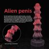 Silicone Anal Plug Female Irregular Dildo Soft Monster Penis Pagoda Adult Sex Toy