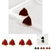 Stylish Geometric Alloy Earrings Modern Versatile Triangular Studs For Women