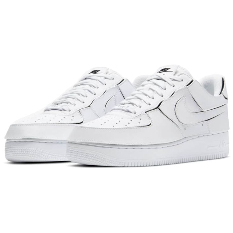 Nike Air Force 1/1 Cosmic Clay Unisex Sneakers White Black CZ5093-100
