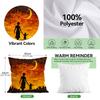 African-Style Art Pillowcase Bedroom Sofa Cushion Cover 100% Polyester Living Room Cushion Pillowcase Home Comfortable Decor
