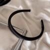 Vintage Einfarbig Cremefarbenes Haarband Satinseide Haarbänder Kopfschmuck Für Frauen Mädchen Mode Haarreifen Stirnbänder Haaraccessoires