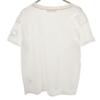 ZUCCa laget i Japan Kort erm med maljer T-skjorte M hvit topper Dame Brukt