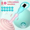 Mini Vibrator Bullet Vibrators with 10 Vibrating Modes Anal Sex Toys Anal Butt Plug Beads Anal Plug for Woman Men Prostate Roleplay