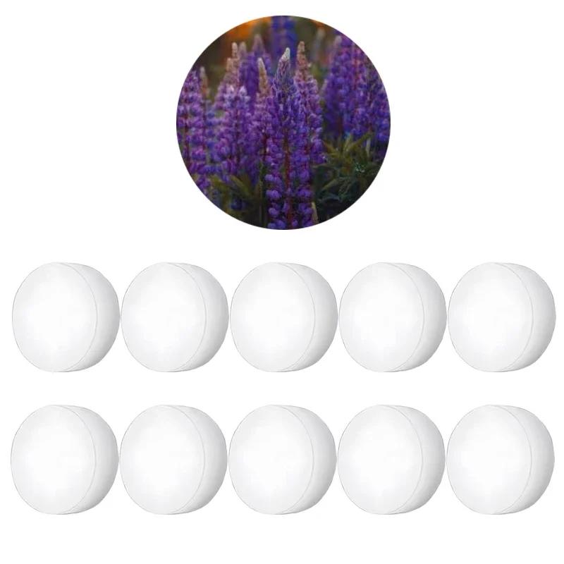 10/5Pcs Car Solid Perfume Tablets Air Freshener Replacement Tablet Perfume Refill Fragrance Scent Pads Air Vent Perfume Diffuser