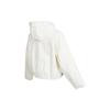 adidas Neo Women's White Solid Logo Hooded Jacket HE4488
