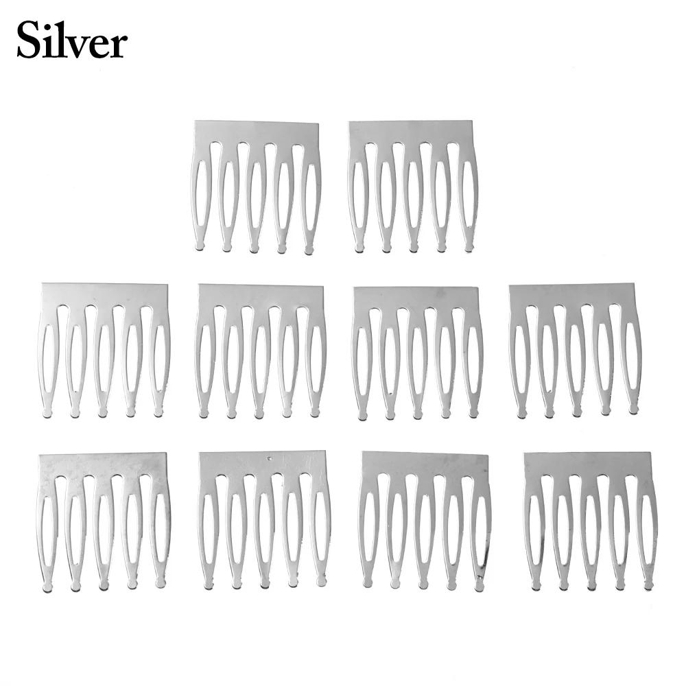 10Pcs Doll Hair Comb Mini Metal Clip Girl Hair Clip DIY Doll Accessories Doll Hairpin Headwear Princess Kid Hairclip Gift
