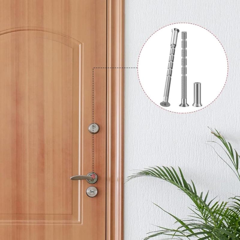 4mm 50 Pack Screw Set Door Handle Screws Durable Suitable for Cabinets & Drawers