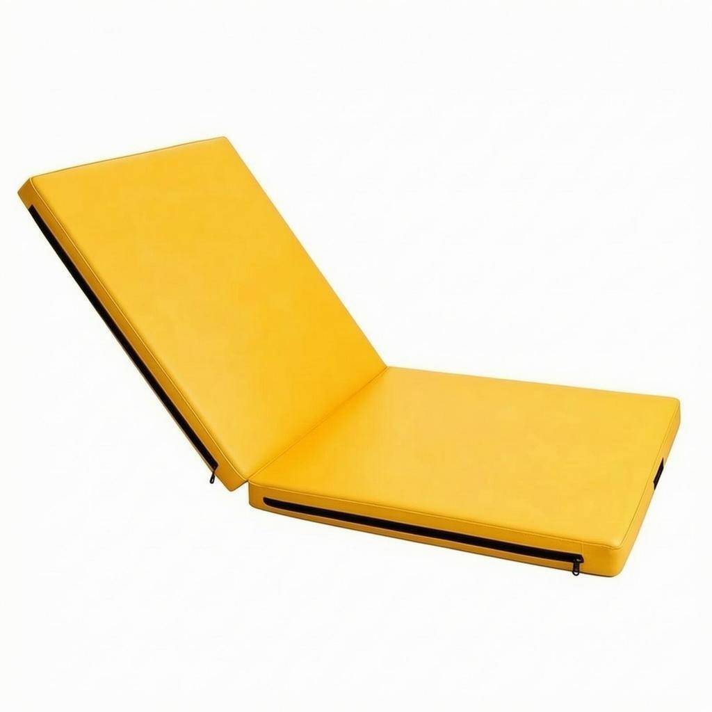 Three-Section Folding Exercise Mat Easy to Clean for Home Workout