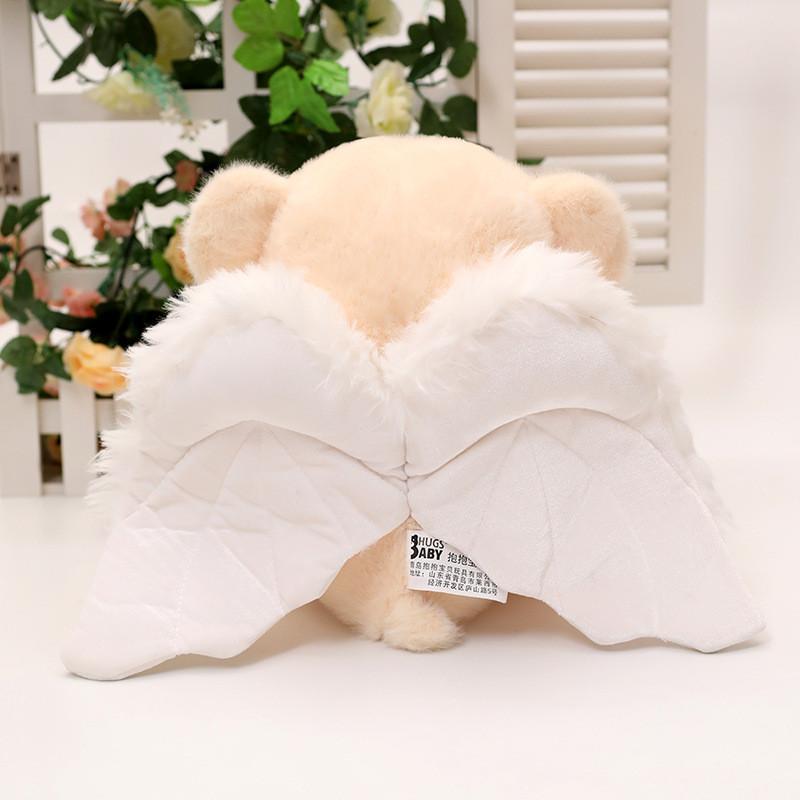 Angel Bear Delightful Plush Doll Cozy Teddy Bear Gift For Children And Babies