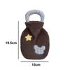 400ml Period Hot Water Bag Soft Cover Warm Water Bag Hand Feet Warmer  for Hot and Cold Compress
