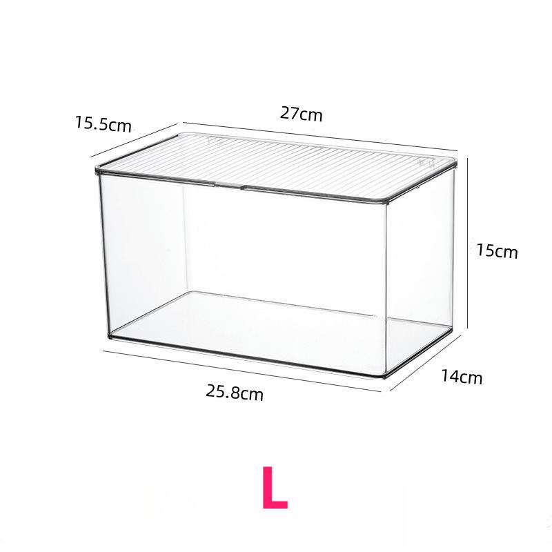 

Acrylic Dustproof Box with Cover CD Record Storage Box CD PS4 PS5 Disc Switch Game Cartridge Organizer Transparent Storage Box