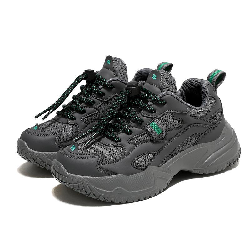 2025 new children's and boys' shoes summer mesh breathable sneakers non-slip medium and older children's boy dad trendy shoes