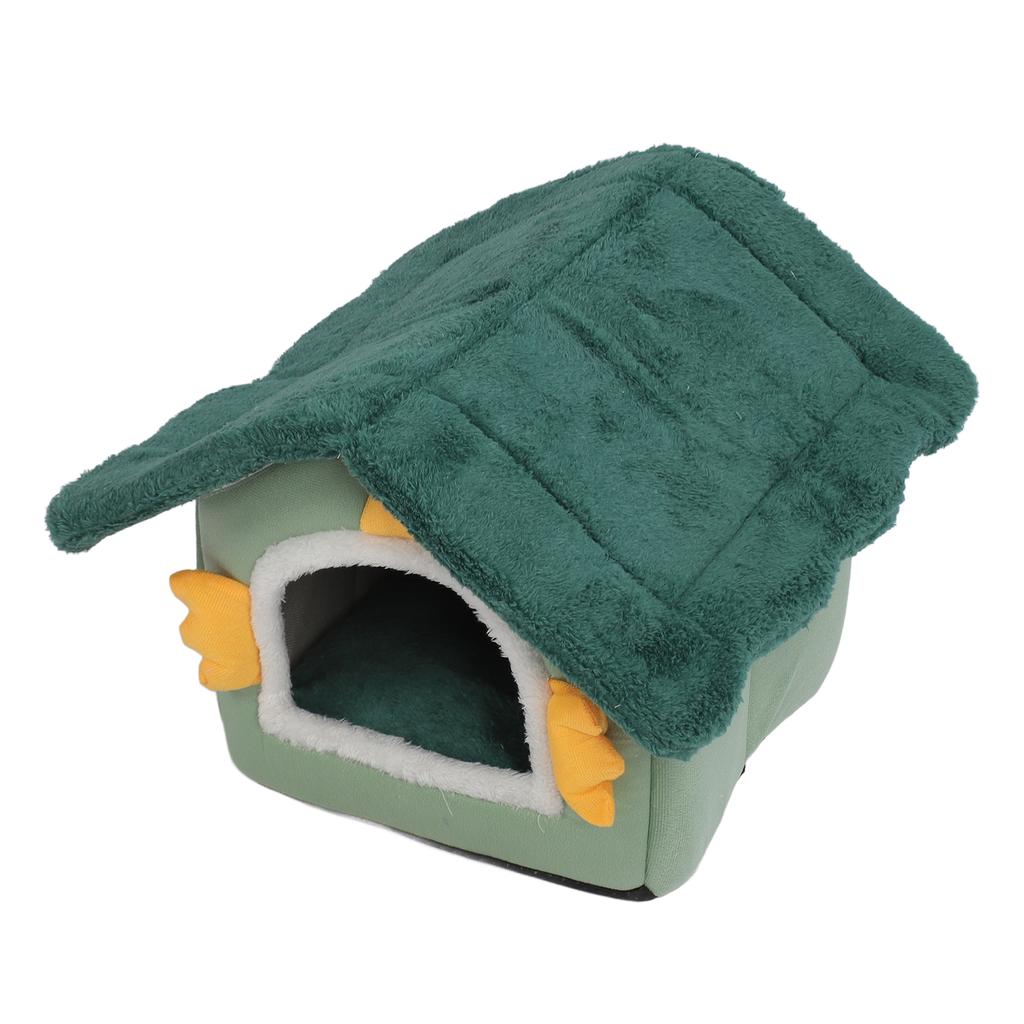 Pet Bed House Soft Warm Cat Bed Cave Detachable Cozy Dog House for Hamsters Rabbits Raccoons Skunks