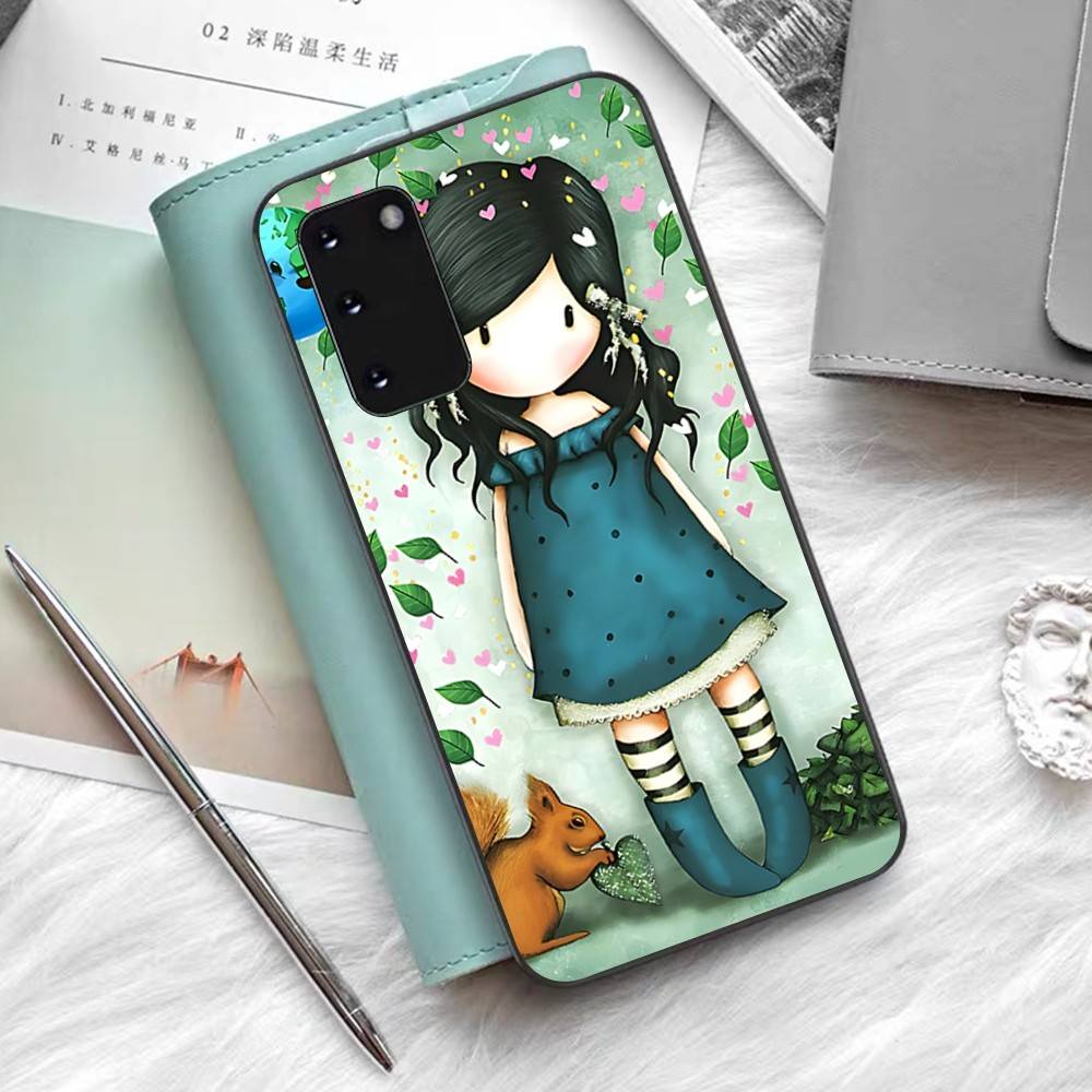 Japan Santoro G-Gorjuss Phone Case For Samsung S 24 Fe 25 Ultra Plus 20 Lite 21 30 22 23 24 22 Ultra 5G Fundas