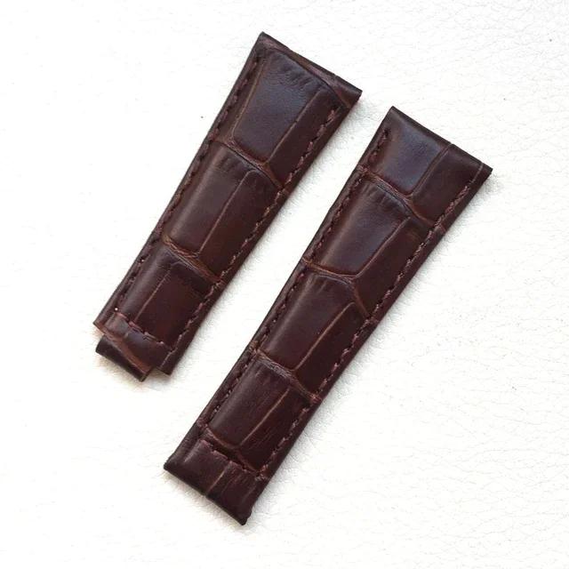 

Watch Band For Rolex SUBMARINER Yacht-Master DAYTONA GMT Crocodile Grain Leather Men s Strap Watch Accessories 20mm 20mm