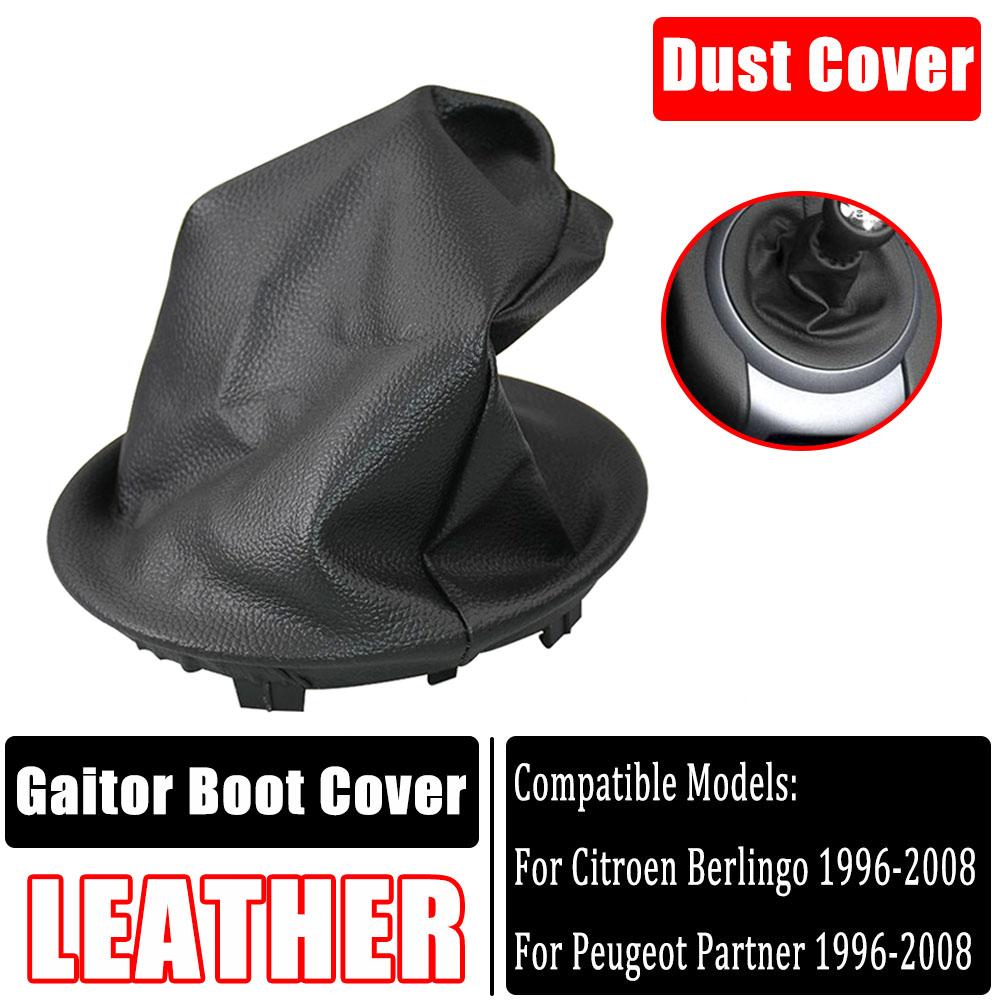 

For Citroen Berlingo Peugeot Partner 1996 1997 1998 1999 2000-2008 Car Accessories 5 Speed Gear Shift Shifter Knob Stick Lever Dust Cover