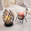 Nordic Style Candle Holder Desktop Ornament Candlelight Dinner Props  Festival Party Decor Supplies