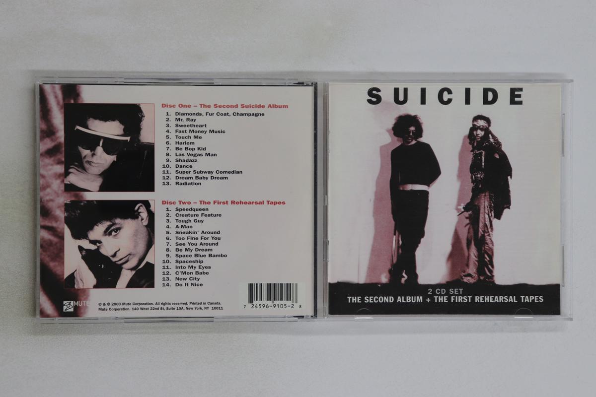 

CD SUICIDE - Second Album + The First Rehearsal MUTE91052 MUTE US Rock Used