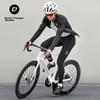Cycling Shorts for Men, Warm Windproof Fleece Lightweight Autumn Road Bike Pants Equipment, Black, 2XL
