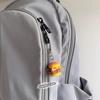 Not Vegetarian! Creative Cheese Hot Dog Double Beef Patty Full Load Burger Pendant Keychain Backpack Ornament For Students