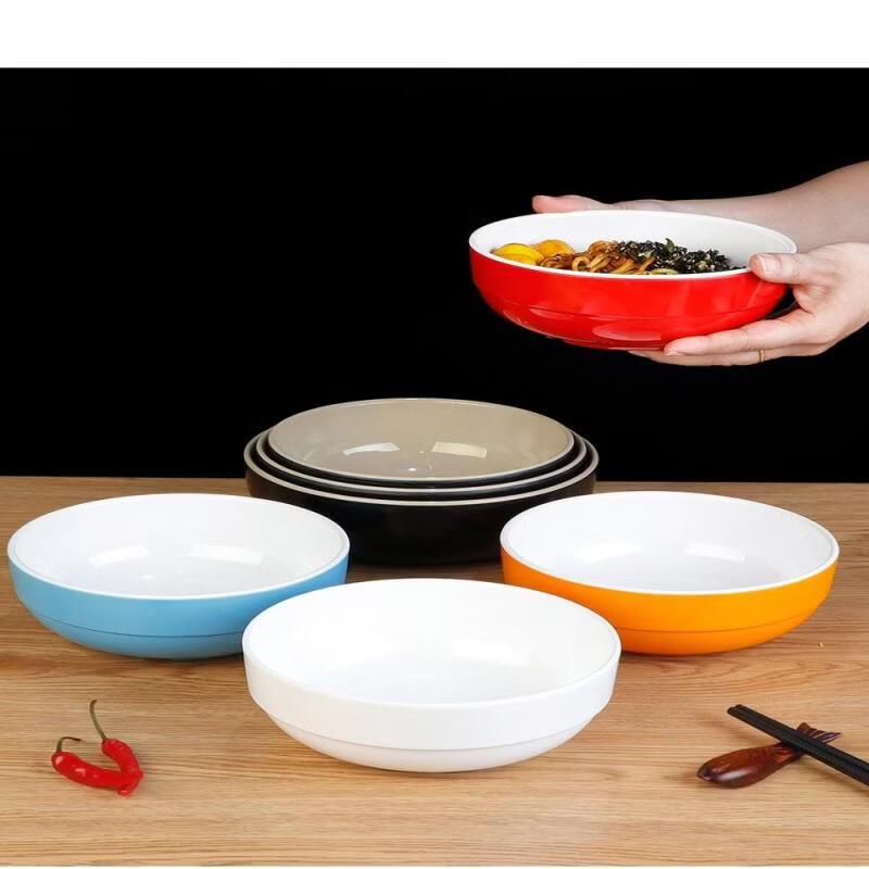 Extra Thick Commercial Melamine Serving Bowl