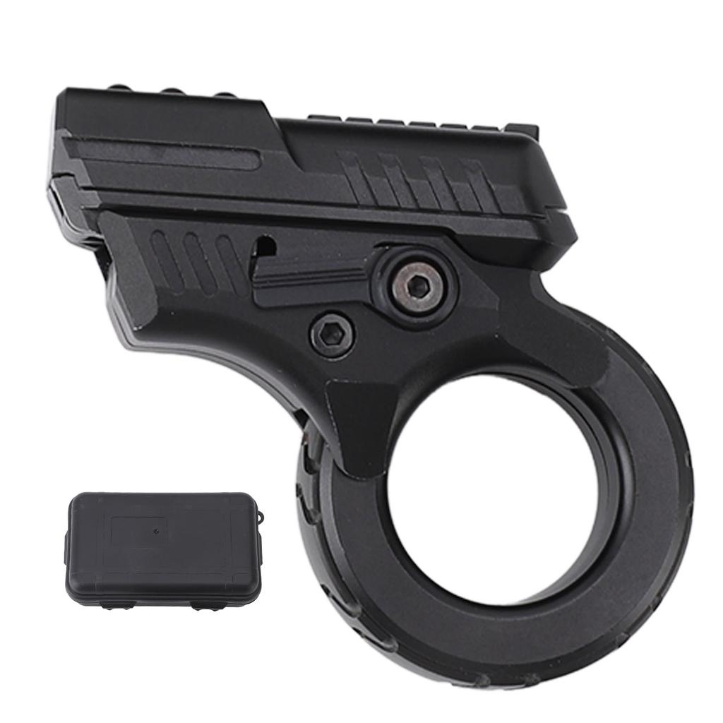 Fingertip Toy Gun Adult Fidgety Anxiety Sufferers Stress Relief Cool Easter Gift Toy for Boy Black
