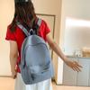 Einfarbiger Rucksack für Damen mit großer Kapazität, Reiserucksack für Schüler, Schultasche