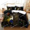 New Plant Zombie Pattern Cartoon Duvet Cover Set Pillowcase Twin Full Queen King 3d Bedding Set Single Double Size Home Textile