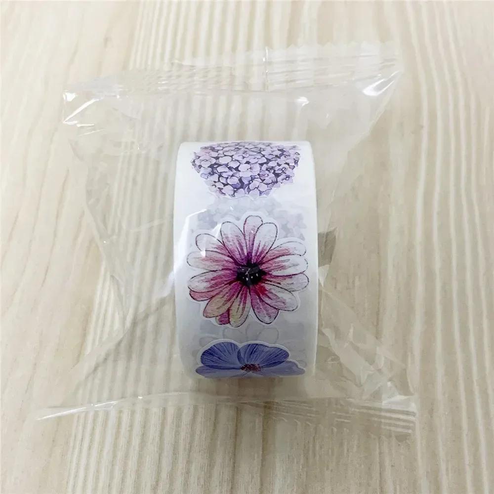 

Colorful Butterfly Decals Cute Stickers 500pcs Butterfly Flower Sticker 8 Design Party Decoration Scrapbook Stationery