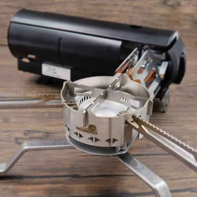 Venkovní vařič pro čelní sklo SnowPeak Čistý titanový držák kazetové pece Příslušenství nebo plátěná taška na čelní sklo