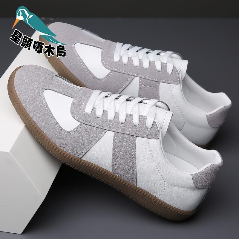 

Кожаные кеды с головой звезды, маленькие белые туфли на плоской подошве, кроссовки Forrest Gump на шнуровке, спортивная и повседневная обувь для скейтборда, низкие ретро немецкие т 44