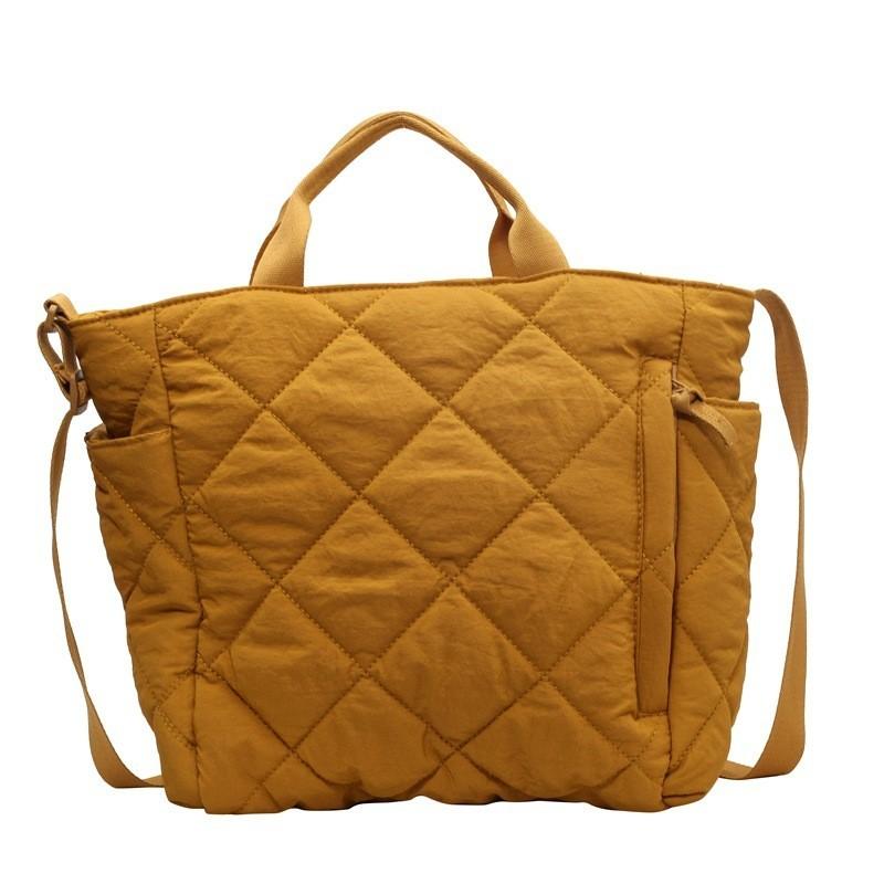 Large Capacity Canvas Shoulder Bag For Women 2023 New Autumn Winter Street Fashion Tote Crossbody Bag
