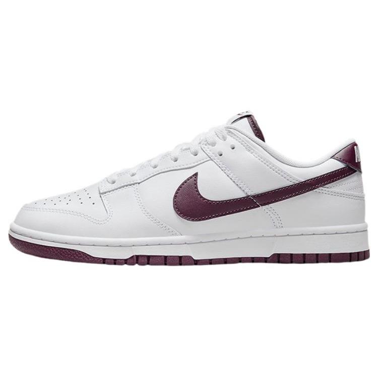 New Nike Dunk Low Retro White Night Maroon DV0831-102
