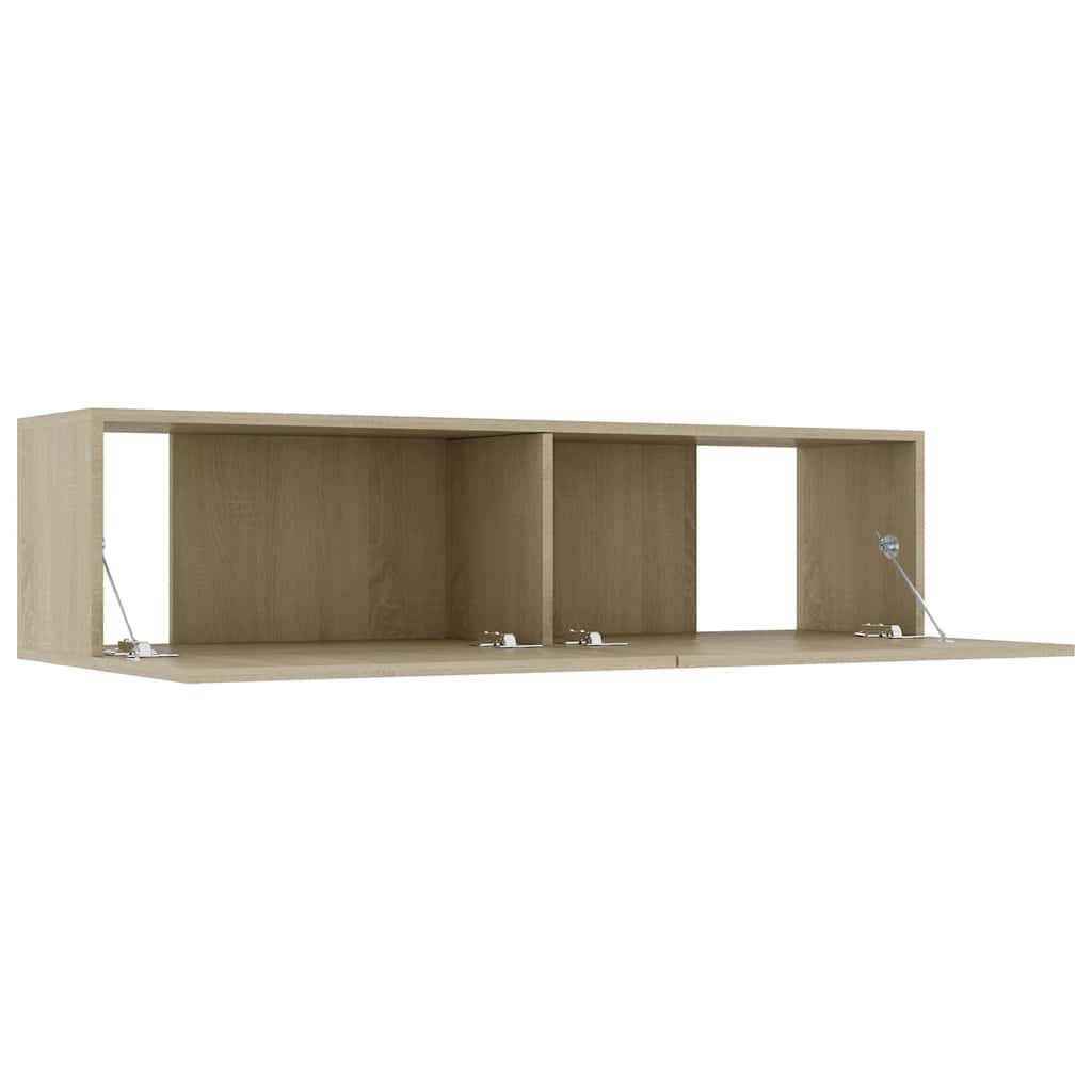Moderne Wohnzimmer-TV-Bank Seil, hängender dekorativer TV-Schrank, dekorativer Stauraum-Schrank, 120x30x30 cm
