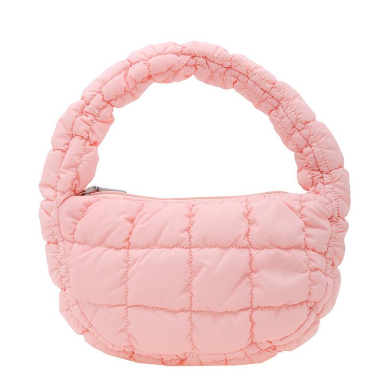 Childrens And Autumn Winter Temperament Portable Simple Texture Girl Cloud Bag