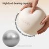 1 Matte Fitness Pilates Yoga Ball, 7.87 Inch Indoor Home Stability Trainer, Soft Workout Hip Thrust Ball, Balance Enhancing Exercise Ball