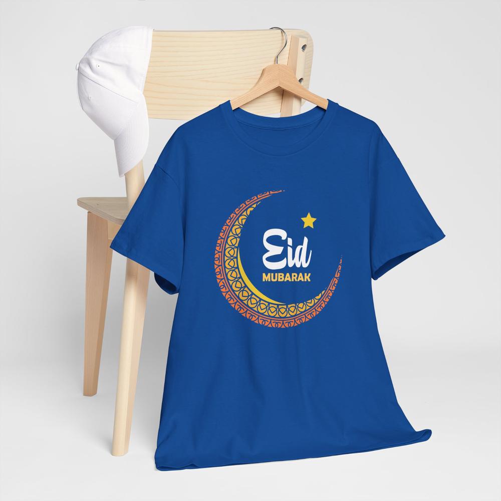 Eid Mubarak T-Shirt Muslimische Festtagsfeiern Unisex Geschenk für Erwachsene und Oberteil