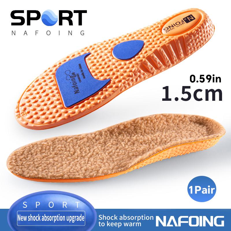 

Теплі устілки з підігрівом для взуття Термічні для збільшення висоти 1.5-3.5 Устілки для догляду за ногами Підошва Вовна Самонагрівні Жіночі Зимові Устілки EU35-36(230mm)