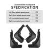 Honda Vezel 2023-2024 Model Mudguards - Auto Accessories for Cross-Border Modification