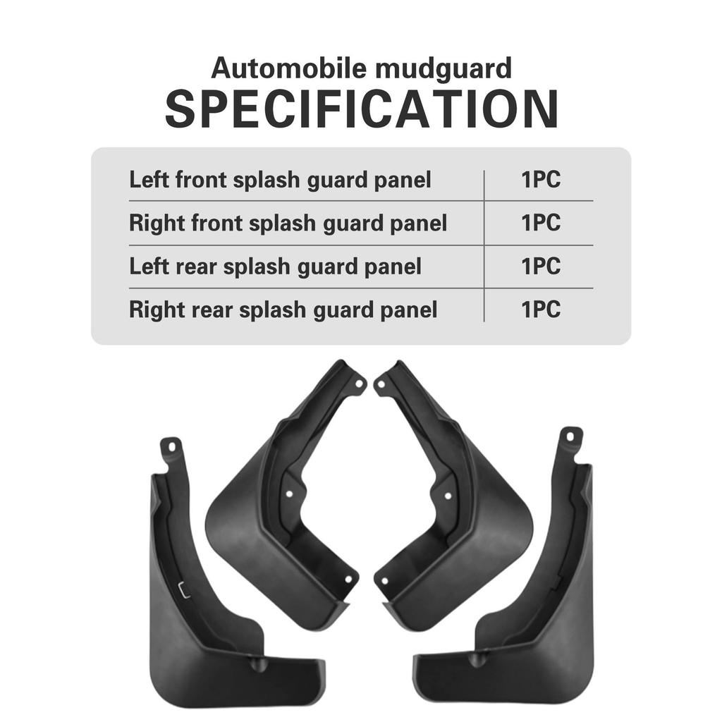 Honda Vezel 2023-2024 Model Mudguards - Auto Accessories for Cross-Border Modification