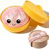 Glitzernder Riesenknödel-Brötchen Squishy Box Seltenes Design Stressabbau Überraschung Fidget Spielzeug Set