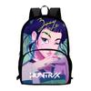 K-Pop Inspired Demon Hunter Themed Large Capacity Backpack School Travel Unisex Oxford Fabric Daypack