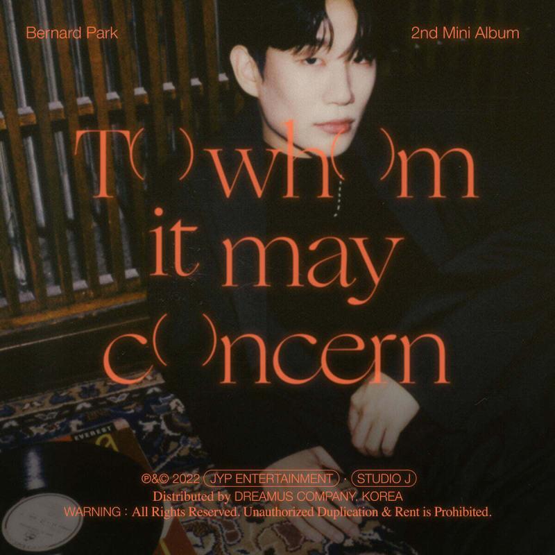 

Bernard Park - Mini Album Vol. 2: To whom it may concern