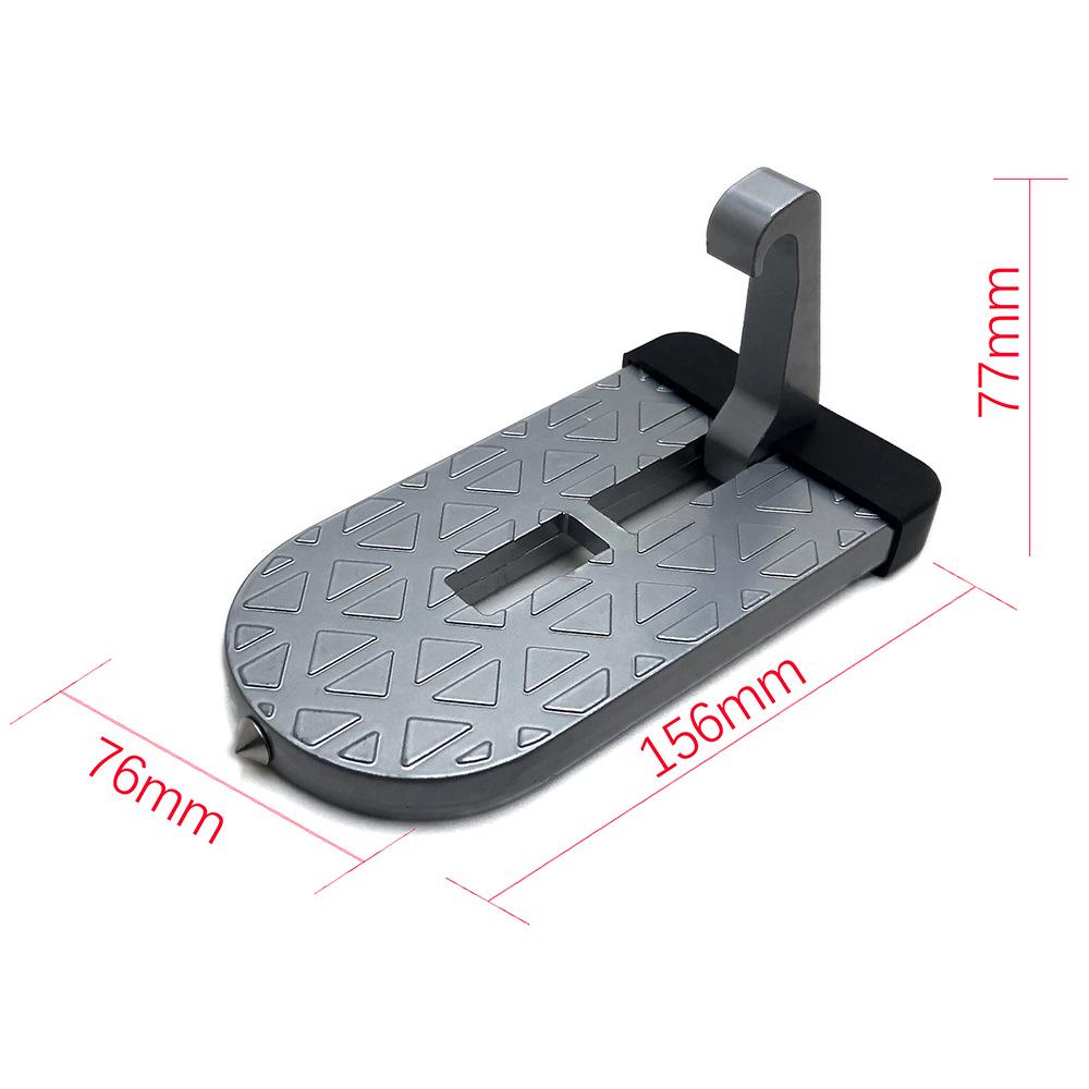 Aluminum Alloy Car Door and Roof Rack Foot Pedal for Car Modification