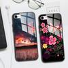 Phone Case For iPhone 7 8 SE 2020 Tempered Glass Case For iPhone7 8 SE2020 se 2020 se2020 A1778 A1660 A1779 Protective Cover Bag