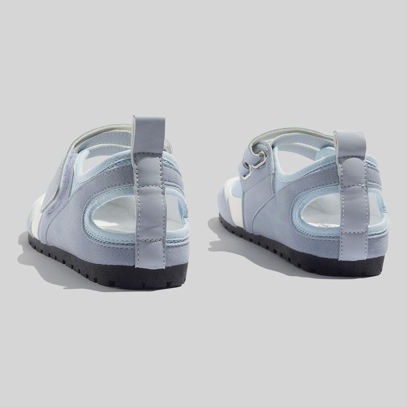 Belle Koreaanse Mary Jane schoenen met klittenbandsluiting, kleine enkelschoenen, 22 jaar, zomer, nieuw, hol, lichtgewicht, casual schoenen