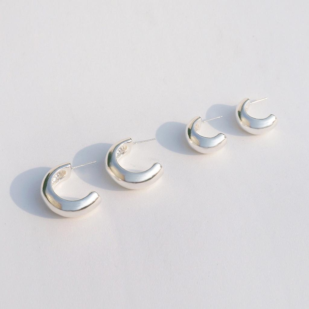 Still Instant Flection & Connection - Earring 05 (Silver)
