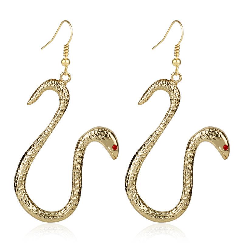 Anime ONE PIECE Earrings Boa Hancock Ear Studs Clips Pendants Cosplay Accessories Figure Gifts