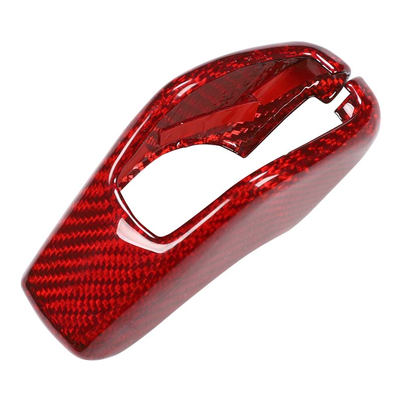Real Carbon Fiber For Jaguar F-TYPE 2013-2025 Car Gear Shifter Gear Protector Head Cover Cover Car interior Accessories